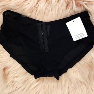 Y2K FIND!! Brand New RAMPAGE MESH CHEEKY PANTIES-S